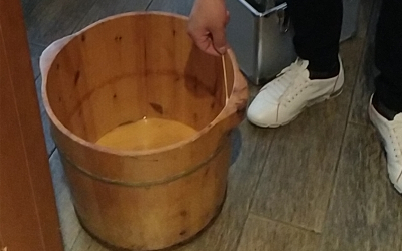 足浴店衛(wèi)生檢測(cè)現(xiàn)場(chǎng)