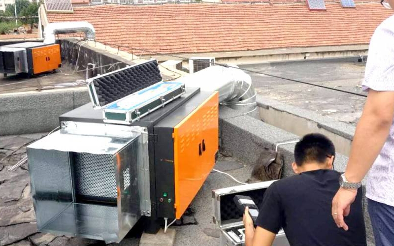 中央廚房油煙排放檢測